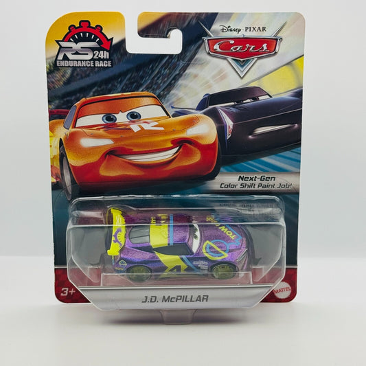 Disney Pixar Cars - RS 24H ENDURANCE RACE J.D. McPILLAR - 1:55 Diecast