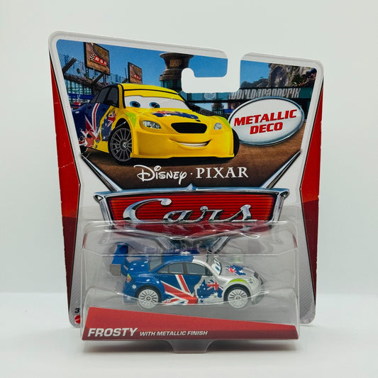 Disney Pixar Cars - SILVER FROSTY WITH METALLIC FINISH DECO 2013 - 1:55 Diecast