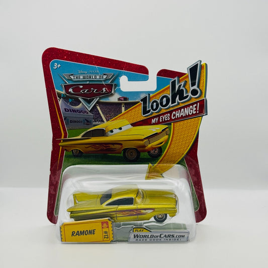Disney Pixar Cars - YELLOW RAMONE LENTICULAR My Eyes Change - 1:55 Diecast