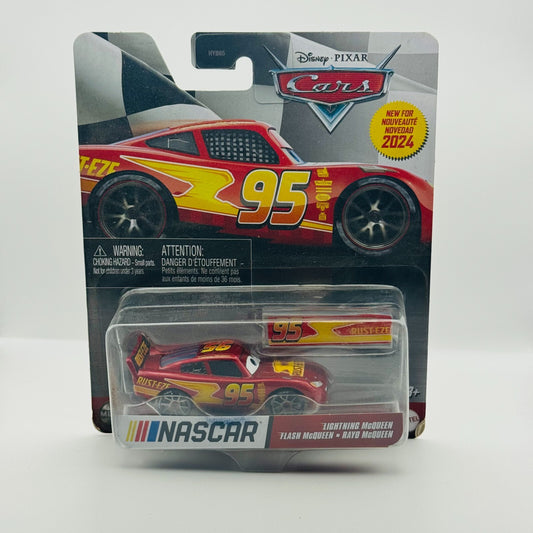 Disney Pixar Cars - NASCAR METALLIC LIGHTNING MCQUEEN 2024 - 1:55 Diecast