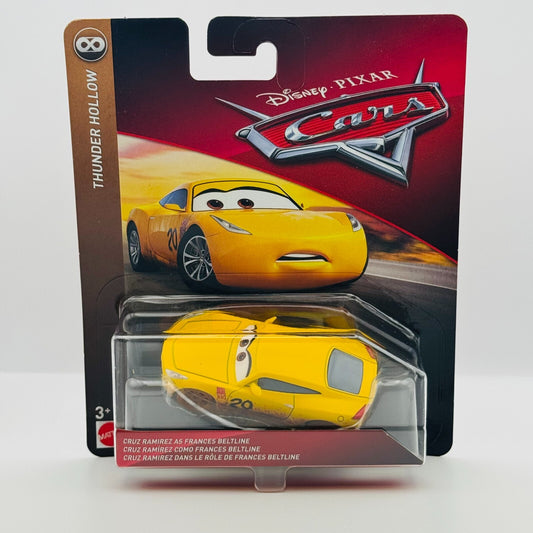 Disney Pixar Cars - CRUZ RAMIREZ AS FRANCES BELTLINE Thunder 2018 - 1:55 Diecast