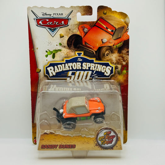 Disney Pixar Cars - SANDY DUNES Radiator Springs 500 1/2 2014 - 1:55 Diecast