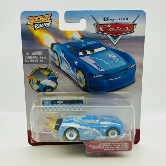 Disney Pixar Cars - XRS ROCKET RACING CAM SPINNER - 1:55 Diecast