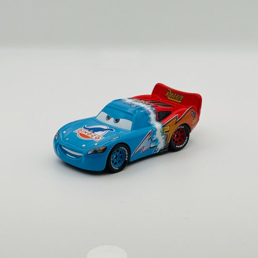 Disney Pixar Cars  TRANSFORMING MCQUEEN PROTOTYPE UNPAINTED WINDOWS 1:55 Diecast