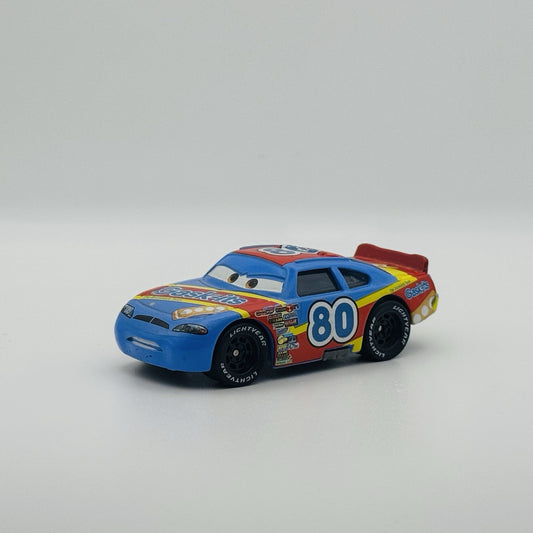Disney Pixar Cars - GASK-ITS BLACK WHEELS RUBBER TIRES VARIANT 2010 *VERY RARE*