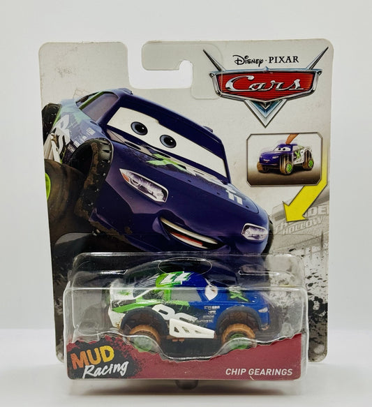 Disney Pixar Cars - XRS MUD RACING CHIP GEARINGS COMBUSTR - 1:55 Diecast