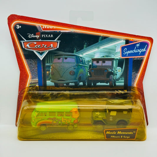 Disney Pixar Cars - FILLMORE & SARGE (RECALLED) Supercharged 2007 - 1:55 Diecast
