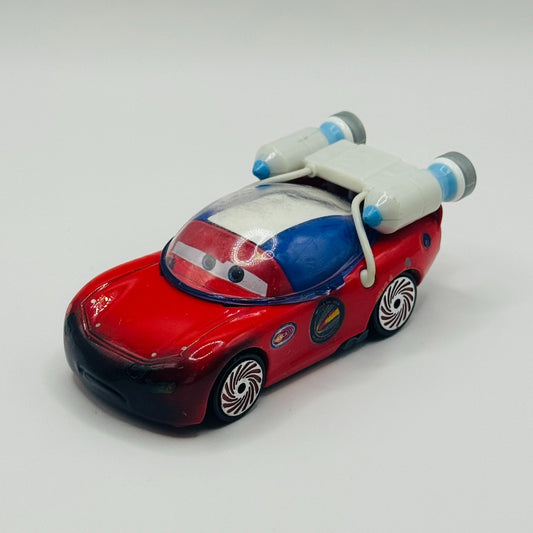 Disney Pixar Cars Toon BURNT AUTONAUT LIGHTNING MCQUEEN Moon Mater 1:55 Diecast
