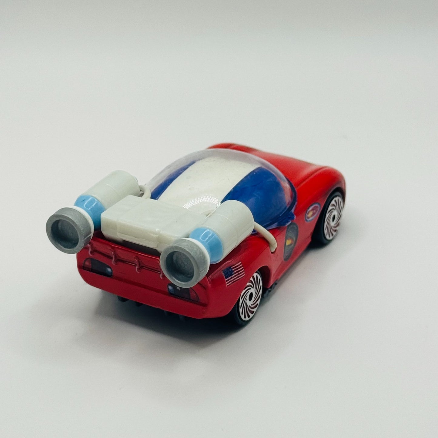 Disney Pixar Cars Toon BURNT AUTONAUT LIGHTNING MCQUEEN Moon Mater 1:55 Diecast