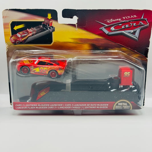 Disney Pixar Cars - CARS 3 LIGHTNING MCQUEEN LAUNCHER 2018 - 1:55 Diecast