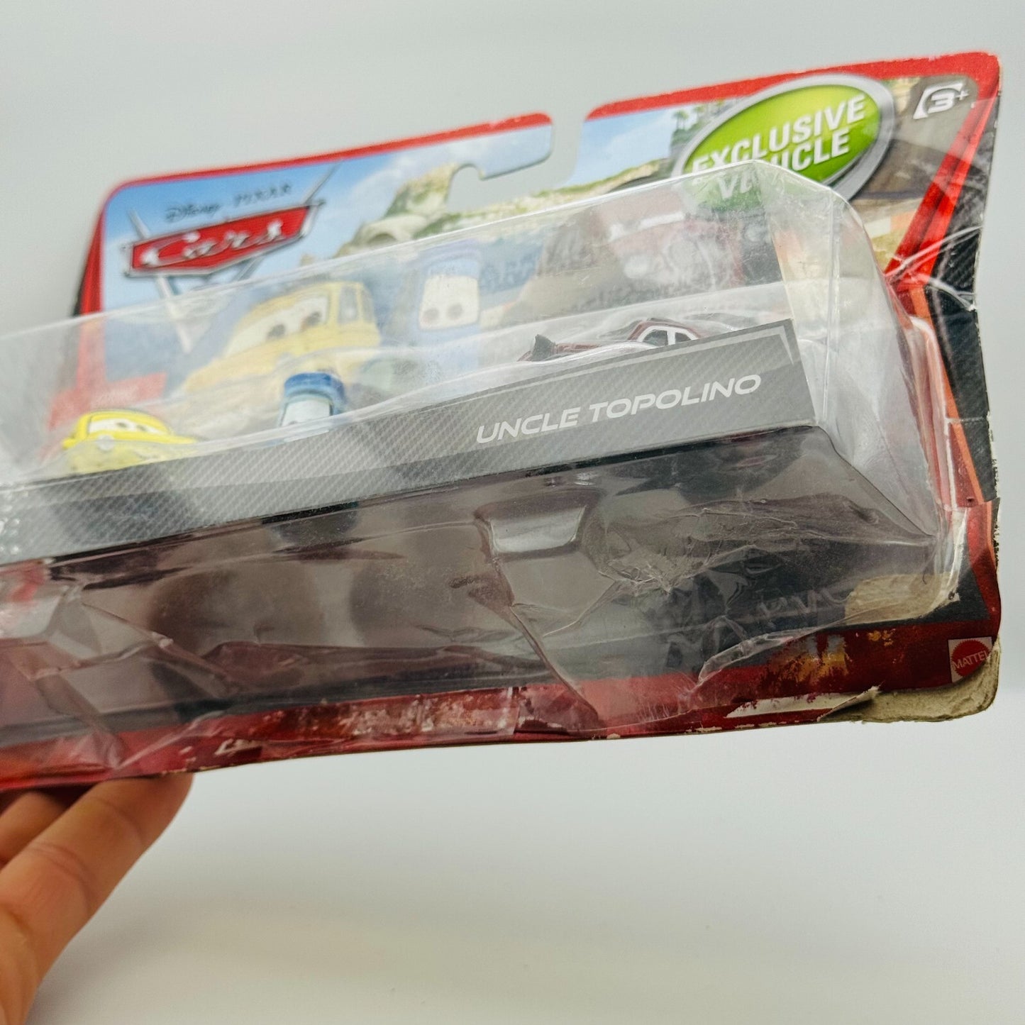 Disney Pixar Cars RACE TEAM LUIGI GUIDO & UNCLE TOPOLINO 2011 1:55 Diecast TAPED