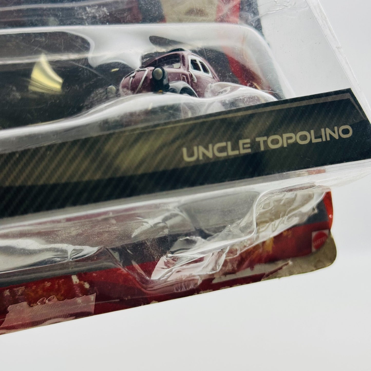 Disney Pixar Cars RACE TEAM LUIGI GUIDO & UNCLE TOPOLINO 2011 1:55 Diecast TAPED