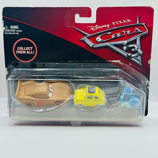 Disney Pixar Cars - CHESTER WHIPPLEFILTER GUIDO W/ RAG Cars 3 2017 1:55 Diecast