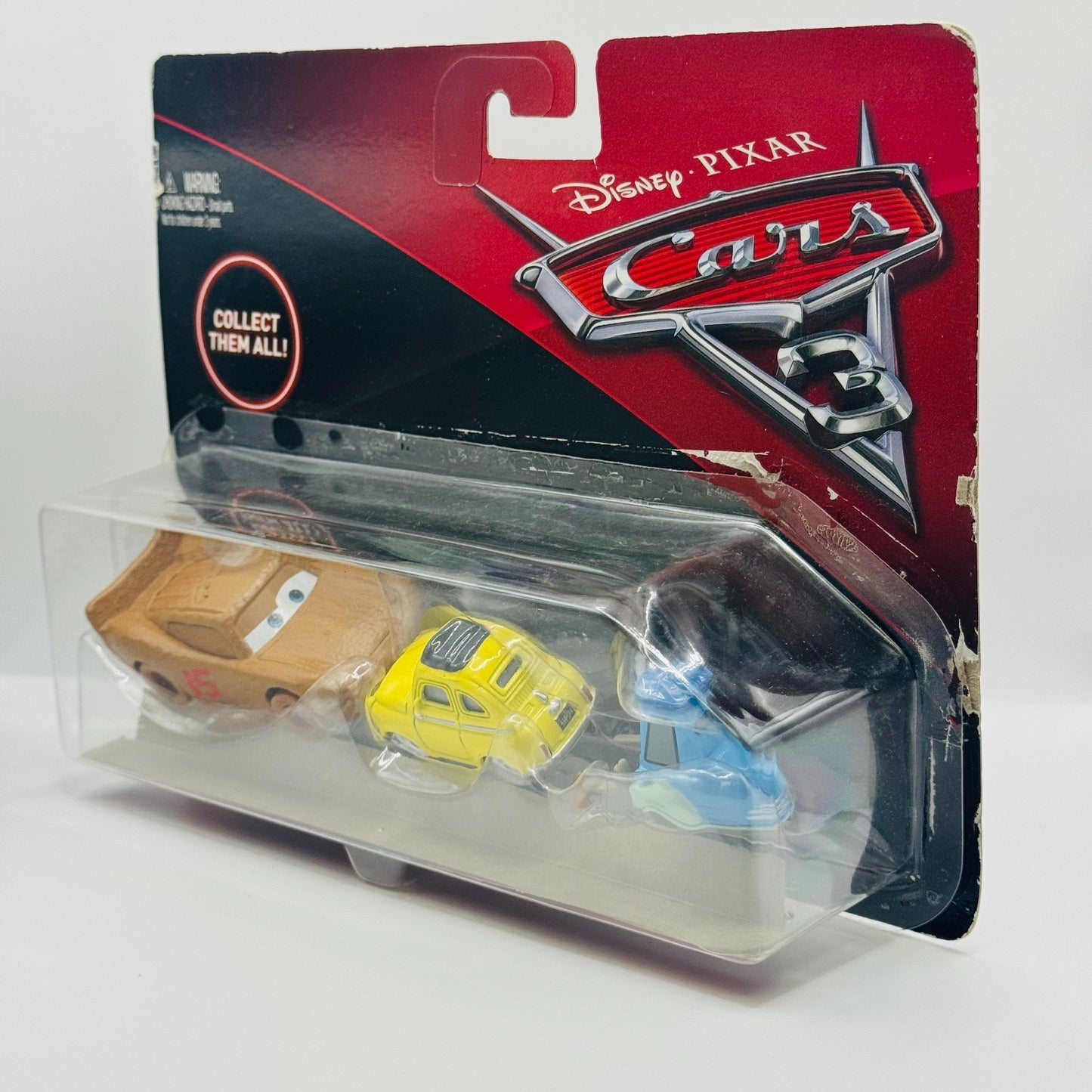 Disney Pixar Cars - CHESTER WHIPPLEFILTER GUIDO W/ RAG Cars 3 2017 1:55 Diecast