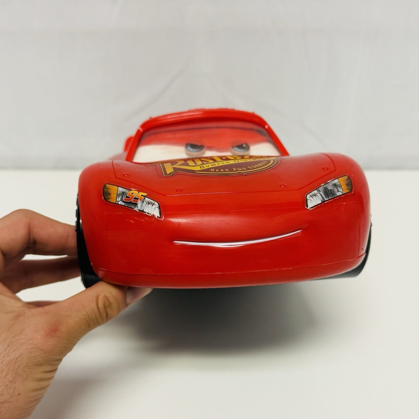 Disney Pixar Cars - LARGE 14” LIGHTS & SOUNDS LIGHTNING MCQUEEN Moving Eyes 2007