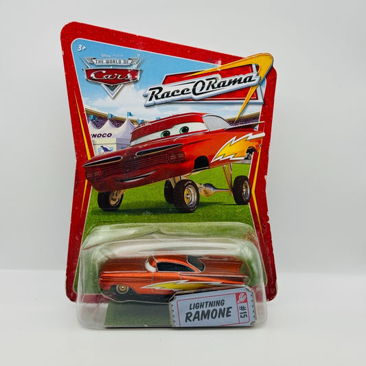 Disney Pixar Cars - LIGHTNING RAMONE Race O Rama 2009 - 1:55 Diecast