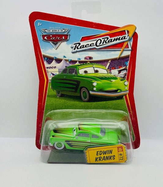 Disney Pixar Cars - EDWIN KRANKS Race O Rama 2009 - 1:55 Diecast