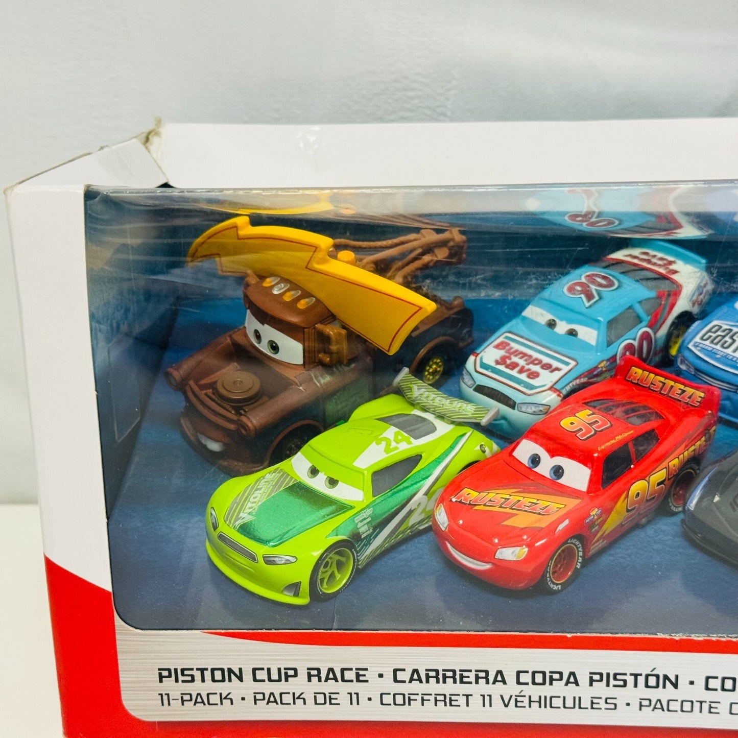 Disney Pixar Cars PISTON CUP RACE 11-PACK CHINA CAM SPINNER CARL CLUTCHEN MATER