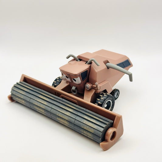Disney Pixar Cars - ROSE GOLD FRANK THE COMBINE Factory Custom - 1:55 Diecast