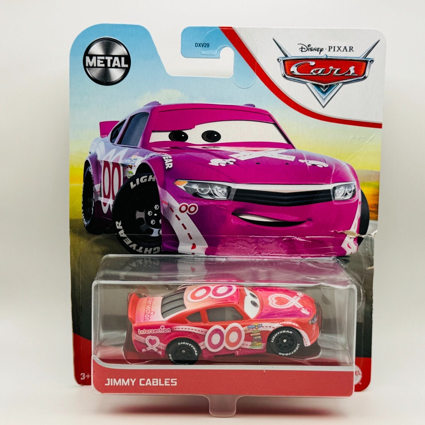 Disney Pixar Cars - JIMMY CABLES INTERSECTION 2021 - 1:55 Diecast IMPERFECT BOX