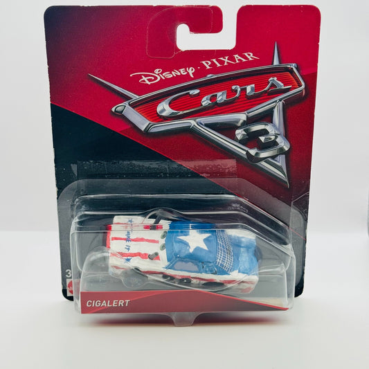 Disney Pixar Cars - CIGALERT THUNDER HOLLOW Cars 3 2017 - 1:55 Diecast *TAPED*