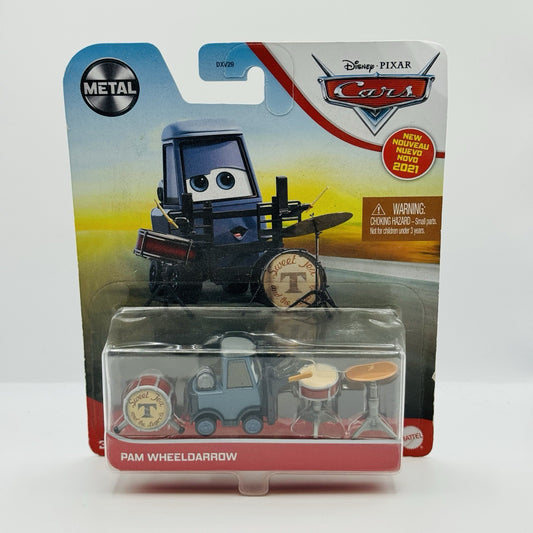 Disney Pixar Cars - PAM WHEELDARROW WITH DRUMS 2021 - 1:55 Diecast