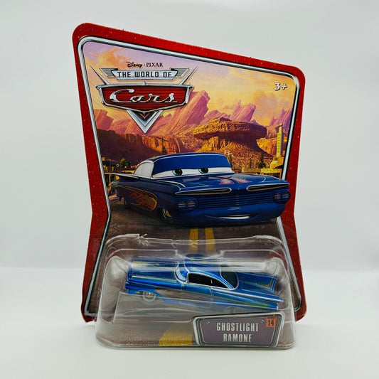 Disney Pixar Cars - GHOSTLIGHT RAMONE BLUE World Of Cars 2008 - 1:55 Diecast