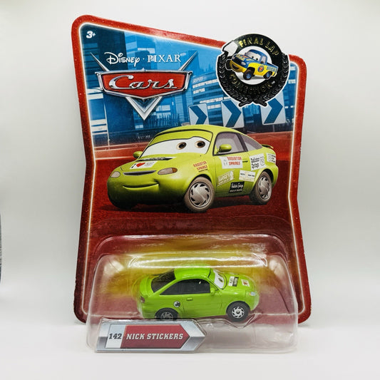 Disney Pixar Cars - NICK STICKERS Final Lap  2010 - 1:55 Diecast