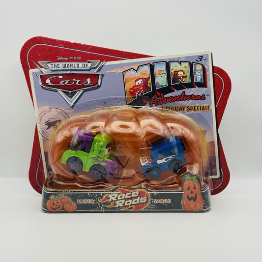 Disney Pixar Cars - Mini Adventures SARGE & MATER - Race Rods *HALLOWEEN*