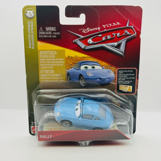 Disney Pixar Cars - SALLY COLLECTOR CARD *VARIANT BODY STYLE 2018 - 1:55 Diecast