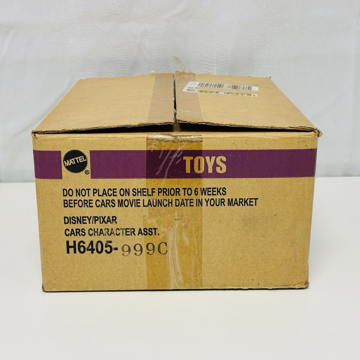 Disney Pixar Cars - ORIGINAL APRIL 2006 DESERT SERIES CASE BOX *BOX ONLY NO CARS