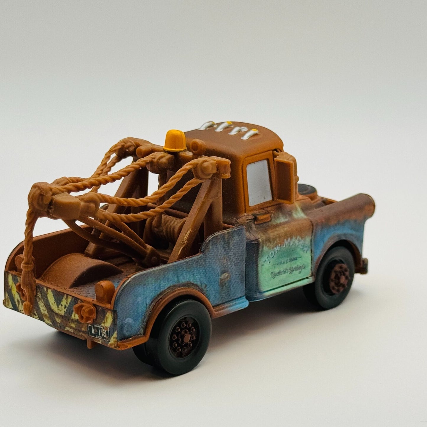 Disney Pixar Cars - MATER NO EYES ERROR LENTICULAR MY EYES CHANGE - 1:55 Diecast