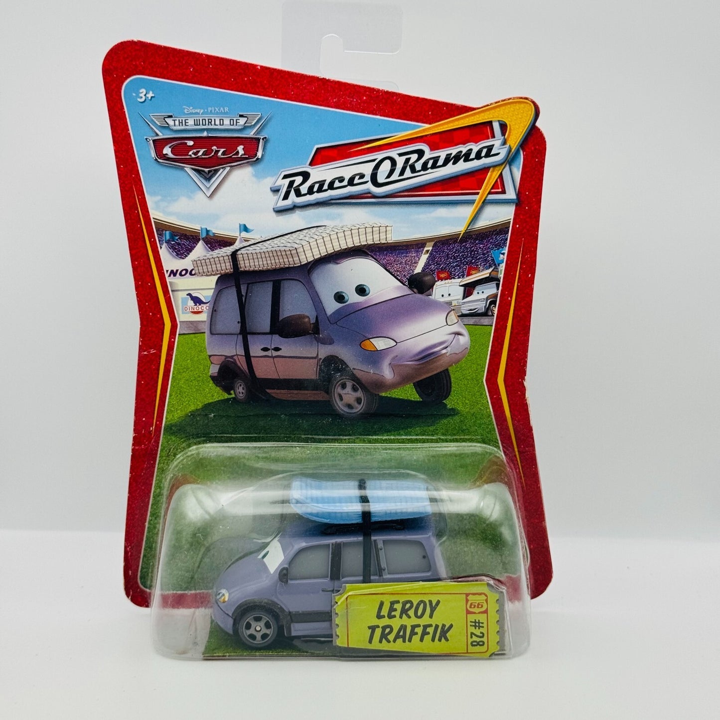 Disney Pixar Cars - LEROY TRAFFIK Race O Rama 2009 - 1:55 Diecast