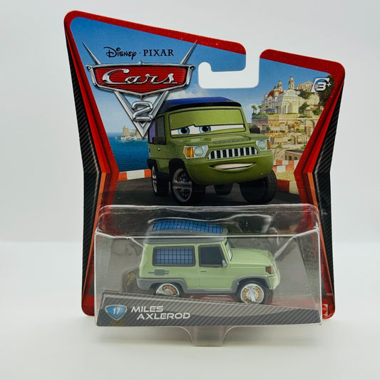 Disney Pixar Cars - MILES AXLEROD Cars 2 2011 - 1:55 Diecast