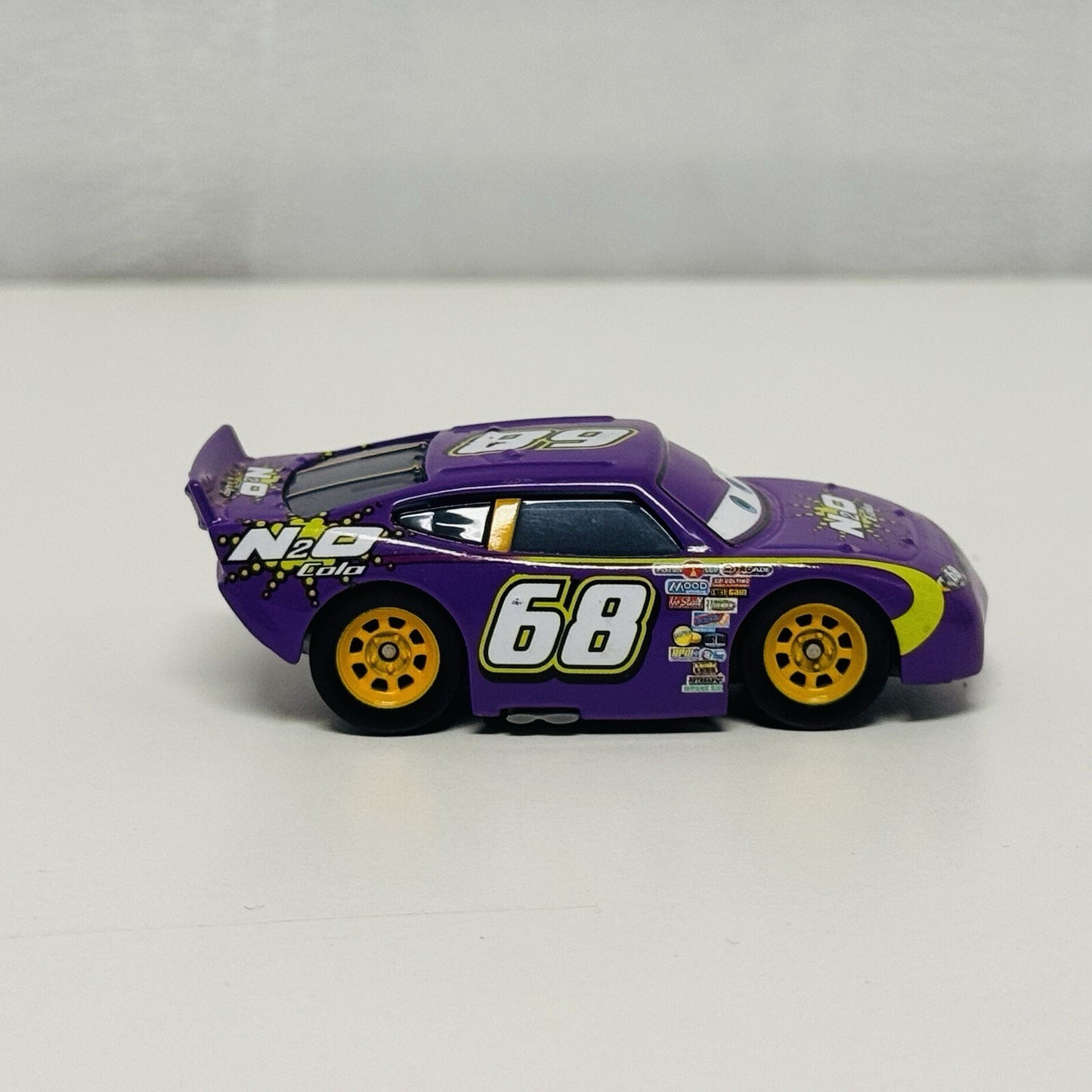 Disney Pixar Cars - N2O COLA Octane Gain Chief’s Wheels FACTORY CUSTOM BACKDOOR