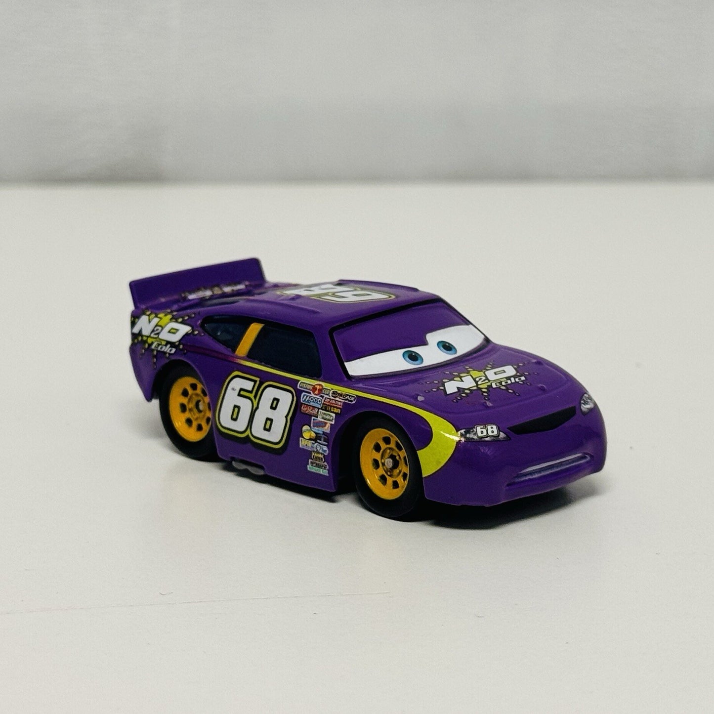 Disney Pixar Cars - N2O COLA Octane Gain Chief’s Wheels FACTORY CUSTOM BACKDOOR