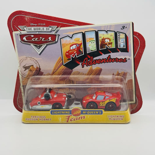 Disney Pixar Cars - Mini Adventures McQUEEN & HUDSON - Lightning McQueen’s Team