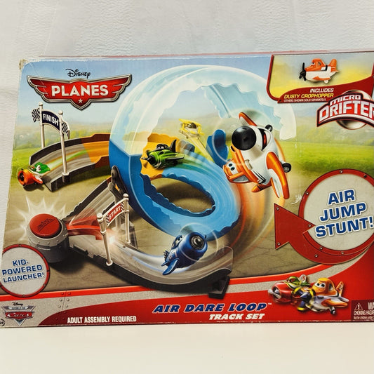 Disney Planes - Micro Drifters AIR DARE LOOP TRACK SET Wings Around The Globe