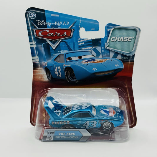 Disney Pixar Cars - THE KING WITH METALLIC FINISH RANSBURG CHASE - 1:55 Diecast