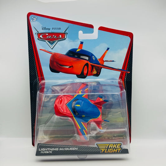 Disney Pixar Cars - LIGHTNING McQUEEN HAWK Take Flight Air Mater - 1:55 Diecast
