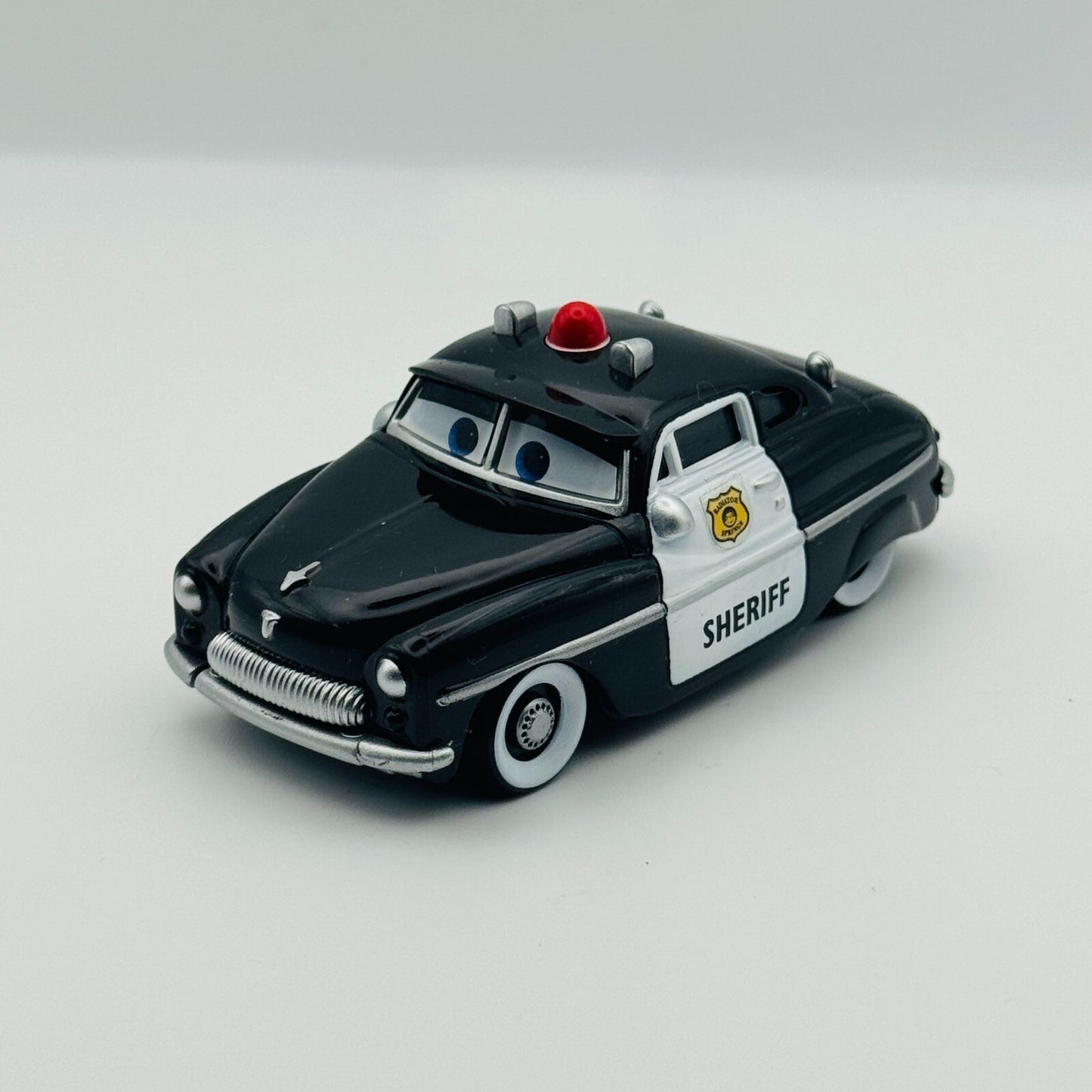 Disney Pixar Cars - WHEEL ACTION DRIVERS SHERIFF - 1:55 Plastic