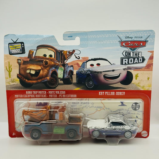 Disney Pixar Cars - ROAD TRIP MATER & KAY PILLAR-DUREV - 1:55 Diecast