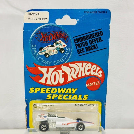 Hot Wheels - SPEEDWAY SPECIALS FORMULA 5000 NO. 9119 1977 PATCH CARD - 1:64