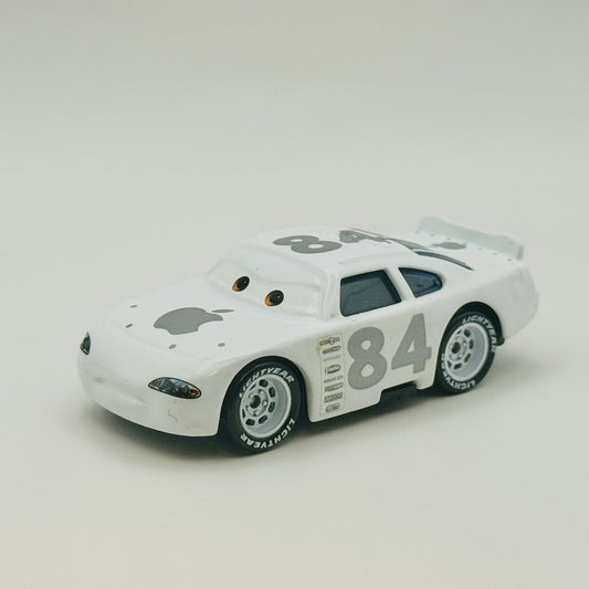 Disney Pixar Cars - 2008 APPLE CAR Factory Unauthorized Backdoor Curved “7” 1:55