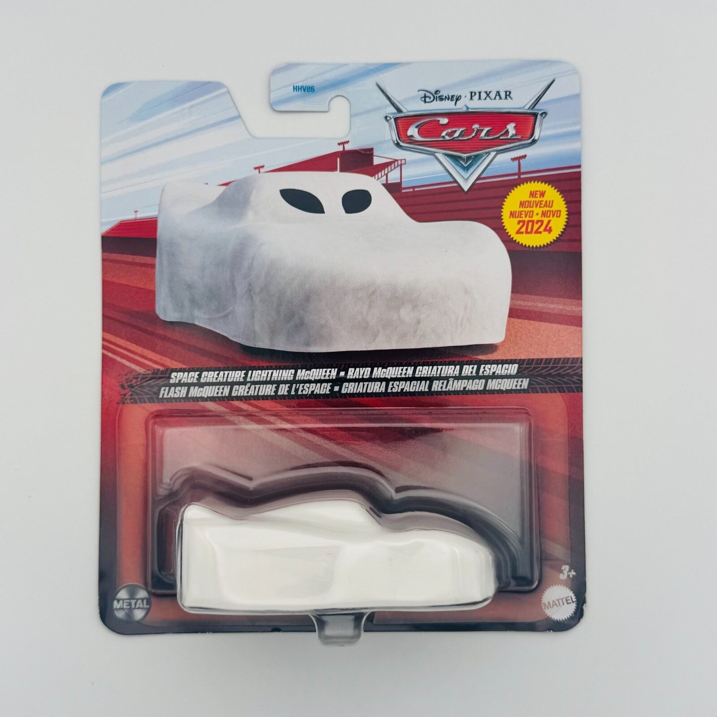 Disney Pixar Cars - ALIEN SPACE CREATURE LIGHTNING MCQUEEN 2024 - 1:55 Diecast