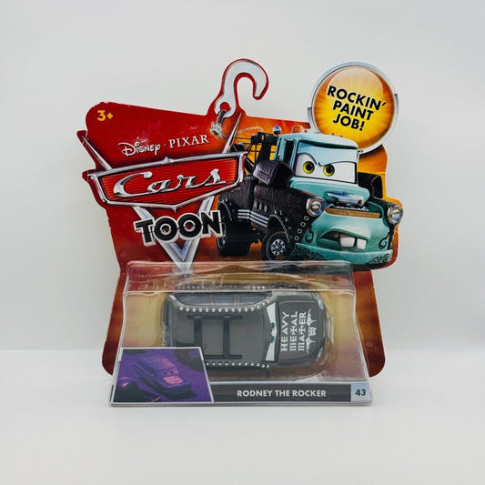 Disney Pixar Cars Toon - RODNEY THE ROCKER Heavy Metal Mater - 1:55 Diecast