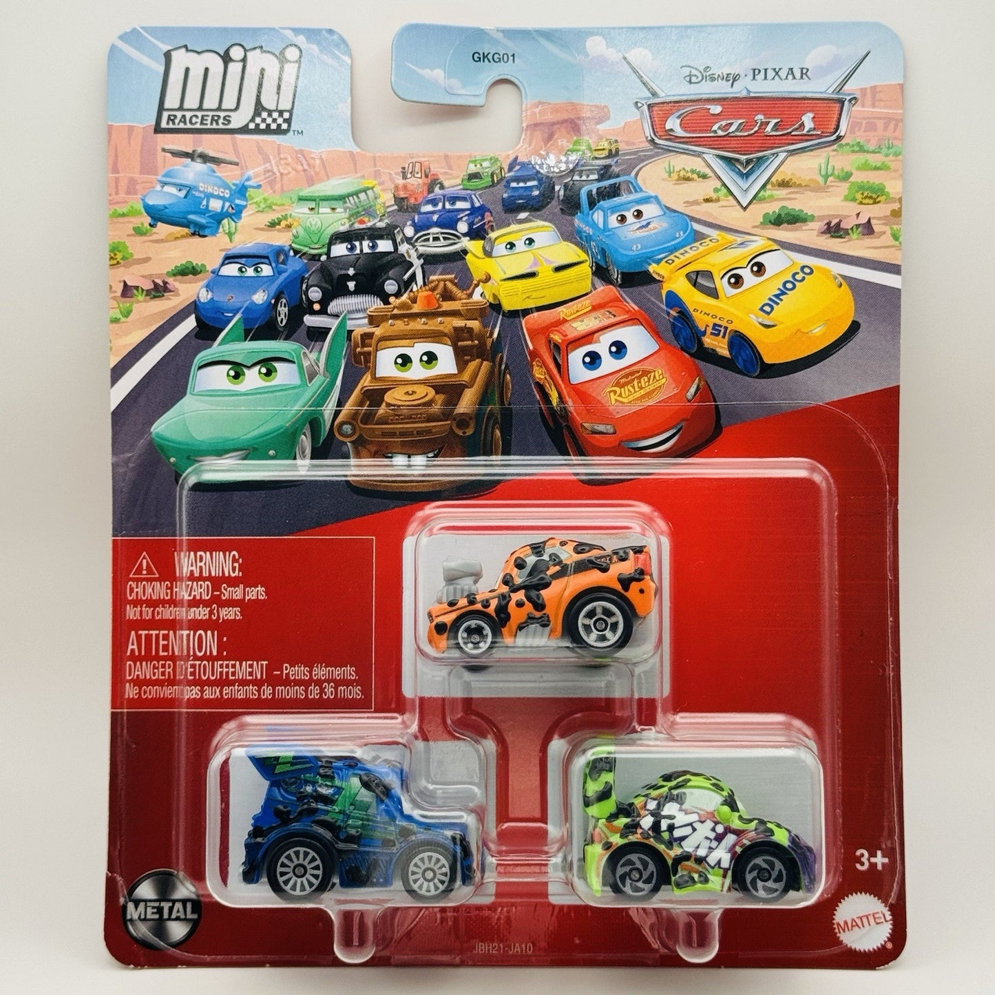 Disney Pixar Cars - Mini Racers TUNERS WITH TAR DJ WINGO SNOT ROD CUSTOM Diecast