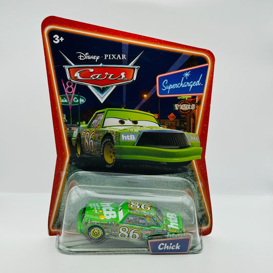 Disney Pixar Cars - CHICK HICKS HTB Supercharged 2007 - 1:55 Diecast