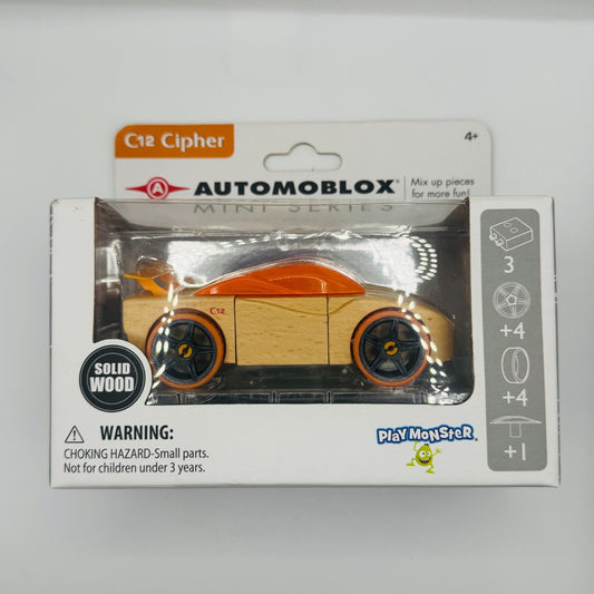 Automoblox - C12 CIPHER Mini Series - Solid Wood Car