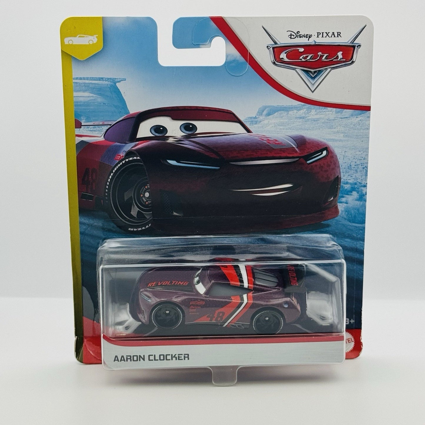 Disney Pixar Cars - AARON CLOCKER RE-VOLTING Blue Desert 2019/2020- 1:55 Diecast